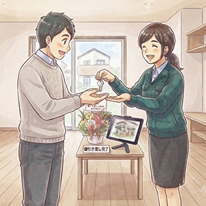 STEP 09 竣工・検査・引き渡しのイメージ